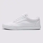 Vans Old Skool Tumbled Leather True White Skate Shoes Men’s Sizes
