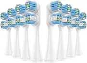 Replacement Toothbrush Heads Compatible with Spinbrush Pro Clean, 8 Pcs Battery Electric Toothbrush Heads Brush Heads Replacement of Effective Cleaning