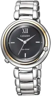 CITIZEN CITIZEN L Kanon-inspired Design EM0658-95E Silver Women's Watch New