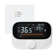 Tuya WiFi Smart Home Wireless Thermostat RF Battery Gas Boiler Water Heating Digital Temperature Controller Work with Al