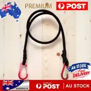 Heavy Duty Bungee Cord Carabiner Hooks Cord Elastic Rope for Luggage Rack Cargo