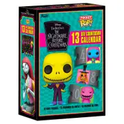 Funko Pocket Pop 13 Day Advent Calendar The Nightmare Before Christmas(BLKLT) Vinyl Figures