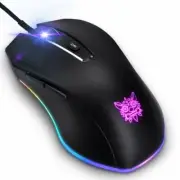 ONIKUMA Wired Gaming Mouse 8000 DPI RGB Breathing Lights for PC Laptop Computer