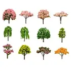 Micro-Landscape Artificial Trees Succulent Decorations Moss Landscaping3514