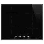 Smeg 60cm 4-Zone Induction Cooktop - Black