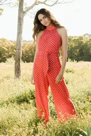 Lets Get Festive Jumpsuit--BOHO-943
