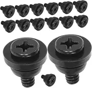 MOLUCKFU 15pcs Shock Absorbing Mounting Screws Kit for SSD Vibration Chassis Screws with Washers Easy Install Hard Disk Repair