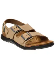 Birkenstock Milano Crosstown Waxy Leather Sandal