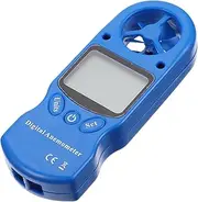 1pc Anemometer Air Velocity Tester Termometer Air Flow Measurement Barometers Air Tester Air Velocity Measurement Digital Wind Vane Wind Velocity Measurement Plastic Mini Screen