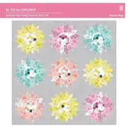 The Sunflower Quilt Pattern English Paper Piecing By Violet Craft Quilting Sewing Craft