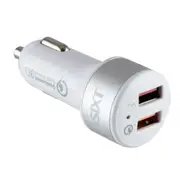3SixT Qualcomm 5.4a Quick Charge Car Socket USB Charger f/Tablets/Smartphones WH