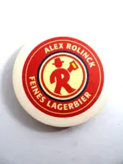 8 pcs Alex Rolinck BEER COASTERS Fine Lager Beer Germany Cardboard Paperboard