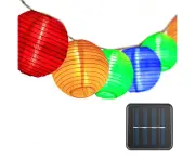 Solar Lantern String Lights Exterior and Interior Decoration Suitable for Garden, Home, Yard