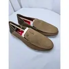 Clarks Men's Collection Gorwin Step Loafers Shoes Size 10M Dark Sand Nubuck NWT