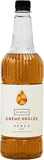 Simply Creme Brule Syrup 1 Litre (Pack of 2)