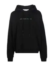 Marker Skate Arrows-logo hoodie Black