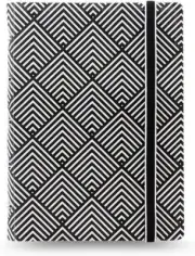 115070 Notebook Impression Pocket, Black and White, Deco