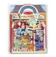 Activity Book-Puffy Sticker: Pet Place (Ages 4+)