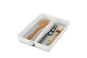 Madesmart Mini Utensil Tray Kitchen Utensils Tools Organiser 32x23cm White