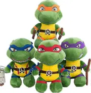 Turtles Plush Plushie Collectible Ninja Plushies B Red 25CM