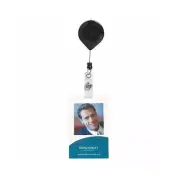 Rexel Retract ID Card Holder With Strap Lock And Nylon Cord Premium Quality