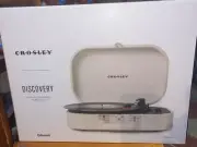 Crosley Record Player Cruiser Plus Bluetooth - CR8005F-WS Retro Vinyl