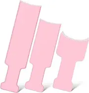 HONMEET Balayage Board Combs Hair Dyeing Tool Wide Tooth Highlighting Brush for Easy Coloring
