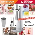 Milkshake Maker Electric Milkshake Mixer Frothing Machine Stainless Steel 2Speed