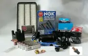 for Toyota Corolla 1.61.8LNGK Wires-Cap-Rotor-Platinum Spark Plug-Filter Kit OEM (for: Toyota)