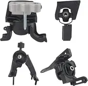 Carbhub 4pcs Engine and Automatic Transmission Mount Set Fit for 2014-2019 to yota Corolla Sedan 1.8L Replace A42020 A42024 A42026 A42027