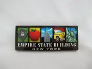 New York/Empire State Building/Big Apple/Yellow Cab/Statue Liberty Fridge Magnet