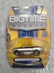 2008 JADA BIGTIME MUSCLE ' 07 CAMARO CONVERTIBLE CONCEPT SILVER # 168