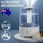 4L Water Tank Air Humidifier Diffuser Spa Cool Mist Steam Purifier Whisper Quiet