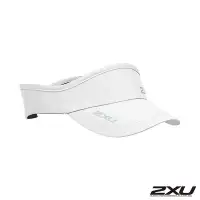在飛比找Yahoo!奇摩拍賣優惠-【曼森體育】澳洲 2XU 慢跑 中空帽 (可調式) 白色 專