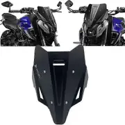 Motorcycle Windshield Windscreen Aluminum Kit Deflector For Yamaha Mt-07 2021 2022 Mt 07 Mt07 Fz07 Fz-07 Fz 07 2021 2022 titanium