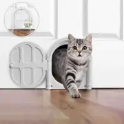 Petsafe Microchip Activated Cat Flap, Exclusive Entry, Easy Install, 4-Way Ma...