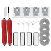 Q Maxv Robot Vacuum Main Side Brush Hepa Filter Mop Dust Bag Replacement Spare
