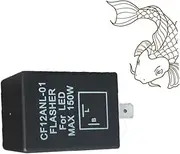 GRIRIW 2 Glitter Lamp Flash Lights Led Lights Turn Signal Indicator Led Flasher Led Turn Signals Relay Flasher Blinker Relay Resistor Motorcycle Signal Light