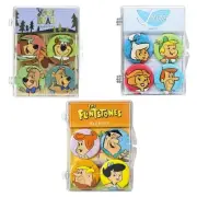 Hana Barbera Fridge Décor Gift Set: Flintstones, Jetsons & Yogi Bear