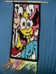 Handmade SpongeBob Wall Hanging