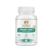 Maharishi Ayurveda Worry-Free Ayurvedic Medicine- 60 Tablets | Calms Mind