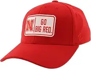 Zephyr ZHATS Men's Standard NCAA Officially Licensed Fitted Hat ZH Patch Defer Team Color