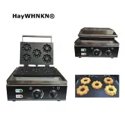 5Grid Plum Blossom Sweet Donuts Cake Making Machine Non-stick Waffle Maker Baker