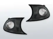 Mga tagapagpahiwatig sa harap for BMW 3 Series E46 01-03 COUPE Black KPBM20WS XI