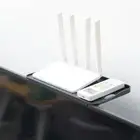 Router Shelf Rack Monitor Mounting Bracket Storage Computer Top Holder