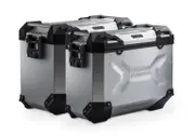 SW-Motech TRAX ADV aluminium case system - Silver. 45/37L. Husqvarna Norden 901 (21-).