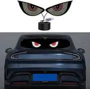 2Pcs Car Demon Eye Lamp,Car Windshield LED Eye,Car Rear Window LED Demon Eye,Dynamic Demon Eye Car Lamp,LED Eyes for Car,Car LED Demon Eye Light