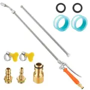 Multi Purpose 44 Inch Stainless Steel Spray Wand Rubber Grips for Added Safety