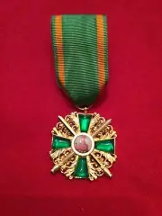 GERMAN IMPERIAL DUCHY OF BADEN WWI MEDAL ZÄHRINGER LÖWEN ORDEN KNIGHT W/ SWORDS