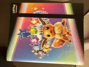 Pokémon Prismatic Evolutions Binder Collection - Binder ONLY- Eevee Binder